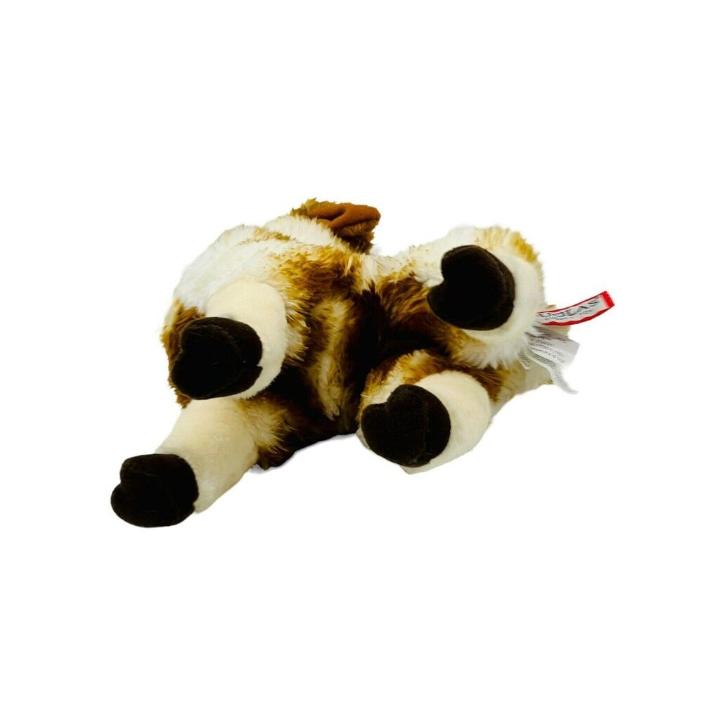 Douglas Liam Llama Plush Alpaca 11 inch Cream with Brown - Picture 5 of 7